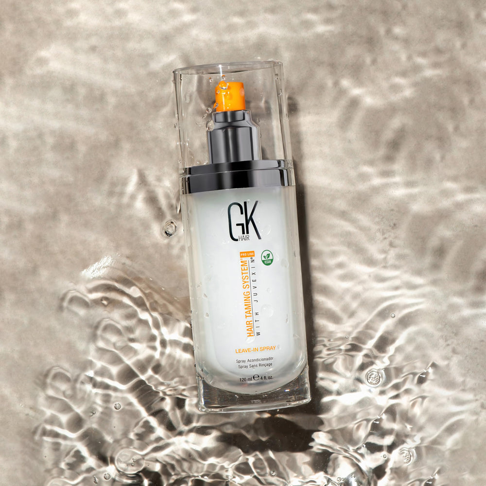 GK HAIR 120ml packaging compact bottle for on-the-go use