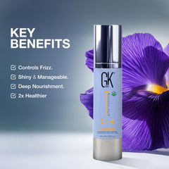 GK HAIR Cashmere hair cream application tube ready for daily styling and hydration.