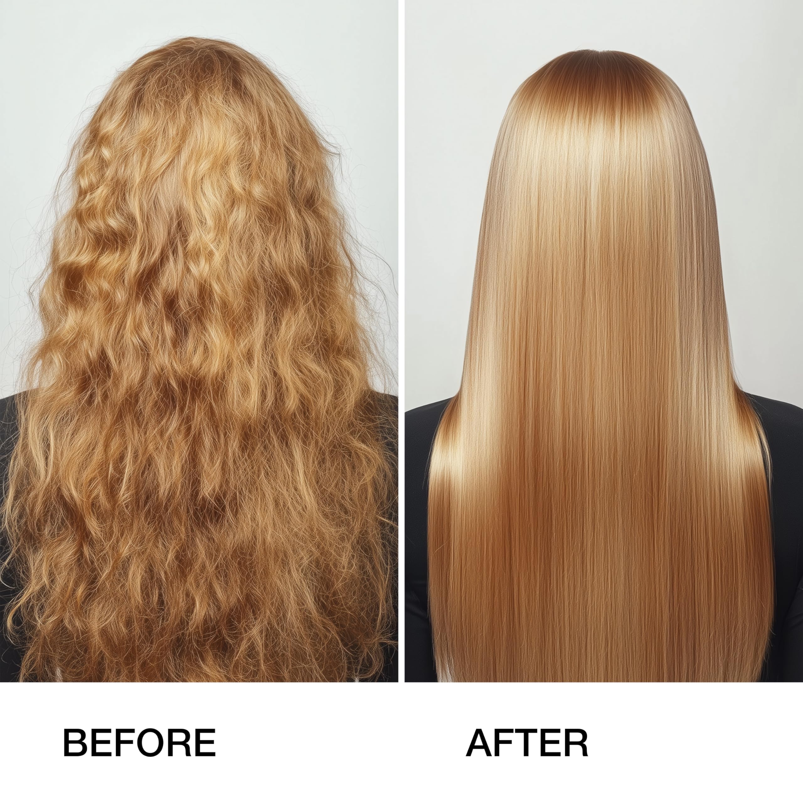 GK Hair COCO smoothing application scene highlights easy at-home process