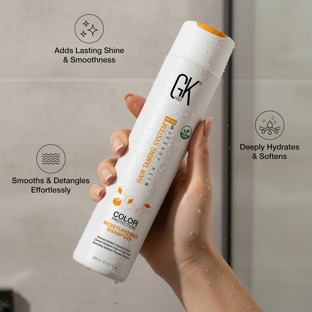 GK HAIR conditioner bottle for daily hydration and frizz control