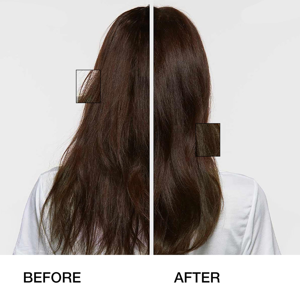GK HAIR Deep Conditioner Masque application shot for mid-length hair