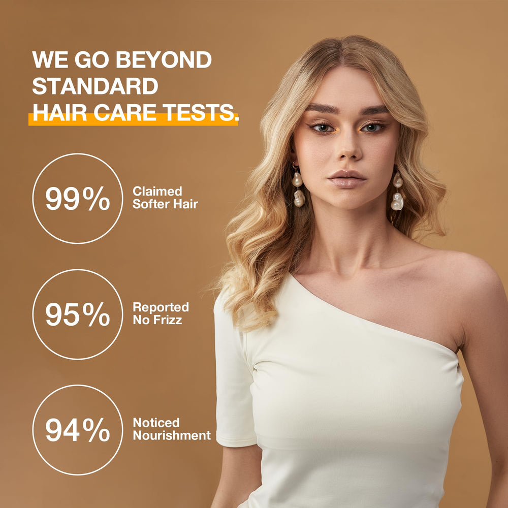 GK HAIR frizz control helps tame unruly strands.