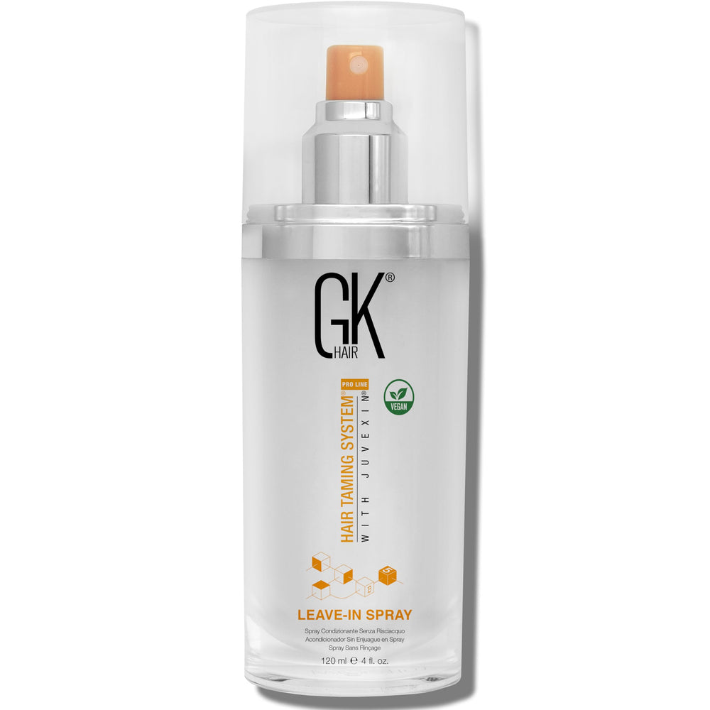 GK HAIR Leave-In Spray bottle detangles and hydrates for silky manageable hair