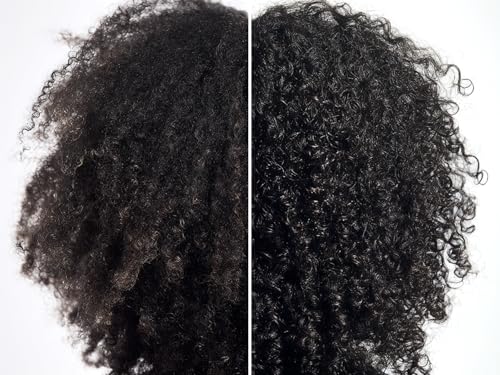 GK HAIR vegan leave-in conditioner applied to wet hair detangling and smoothing.