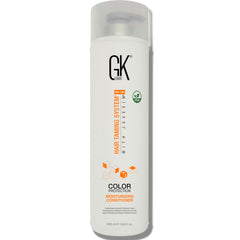 GK HAIR Moisturizing Conditioner bottle highlighting deep hydration for color-treated, frizz-prone hair
