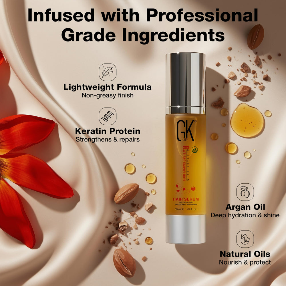 GK HAIR Oil defines curls and reduces breakage for bounce