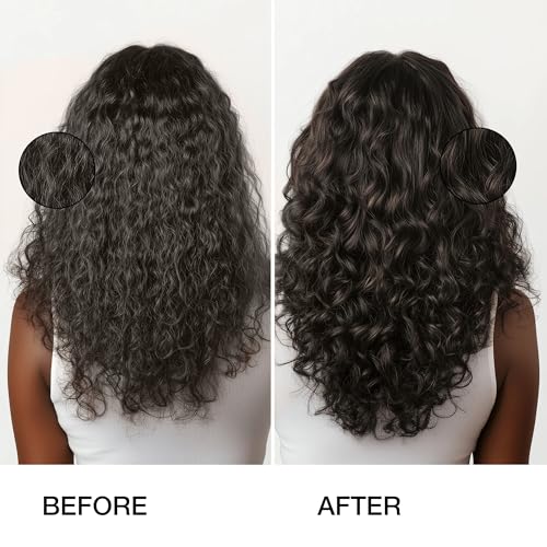 GK Hair sulfate-free formula close-up highlights gentle cleansing and color-safe care.