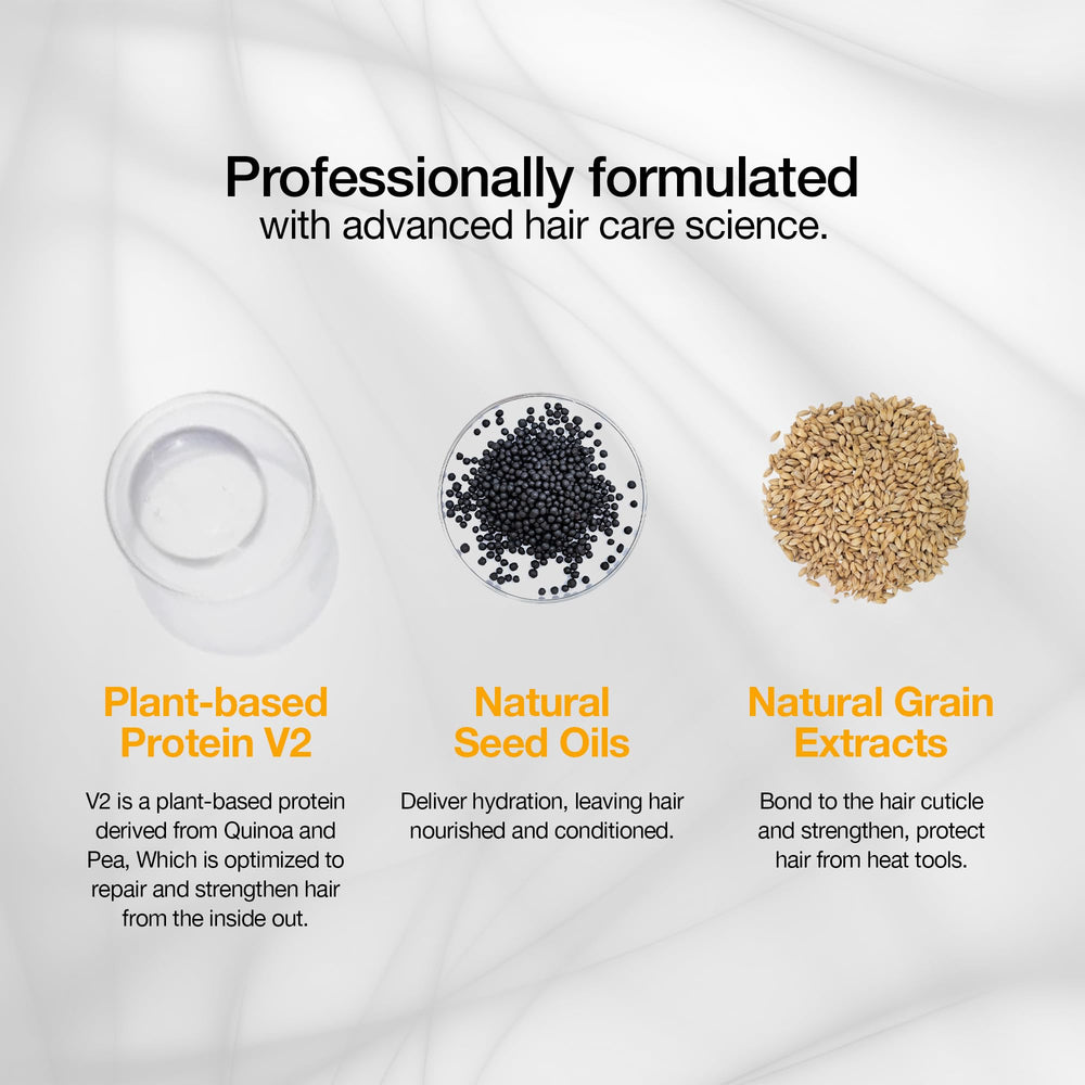 GK HAIR ThermalStyleHer frizz-control-ready helps reduce frizz for polished style