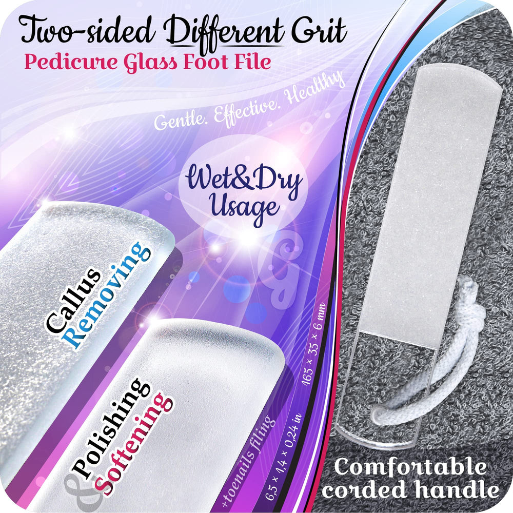 Gladzy soft cotton towel included for a gentle post-use wipe