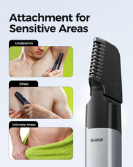 GLAKER IPX6 waterproof design cleans easily under running water.