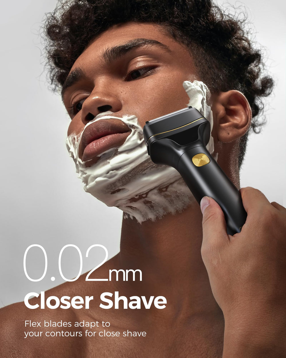 GLAKER quiet low-noise design for comfortable grooming