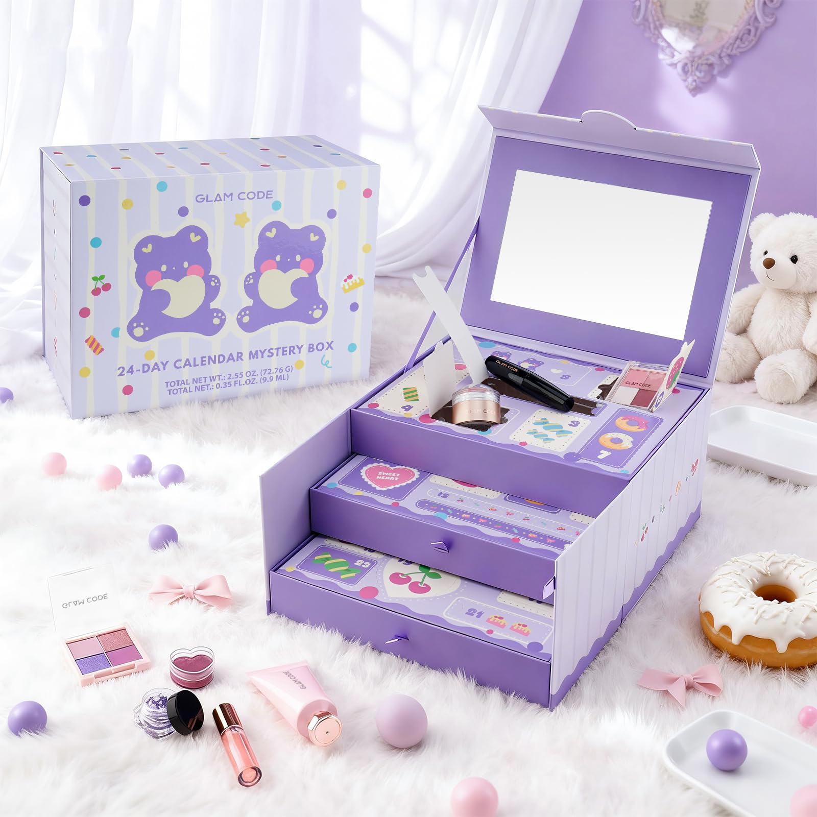 Glam Code portable mirror for quick touch-ups anywhere.