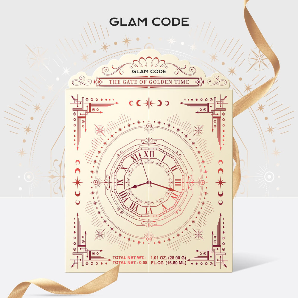 Glam Code compact mirror close-up for on-the-go beauty checks
