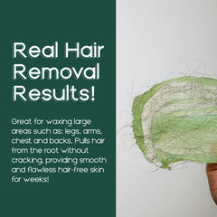 GLAM REBELS hard-wax beads bikini-area removal delivering precise, efficient results.