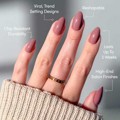 Glamnetic press-on nails glue for secure, salon-quality wear without fuss.