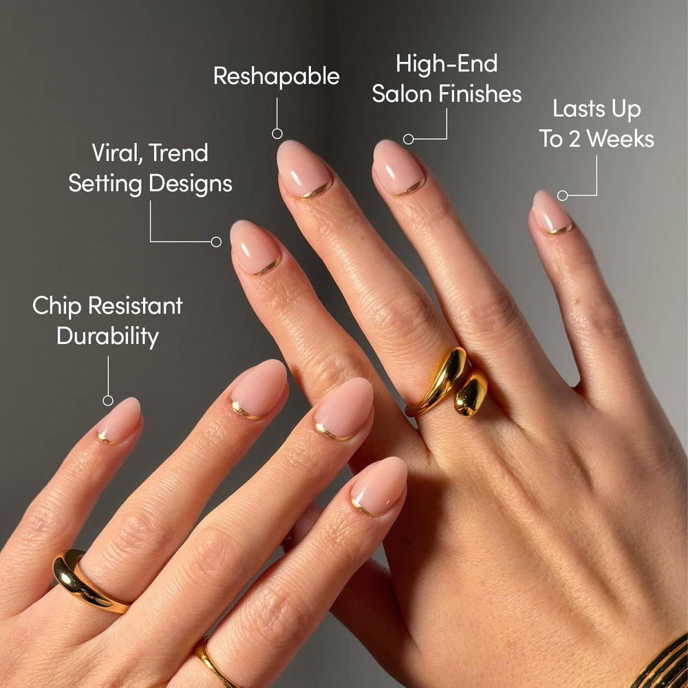 Glamnetic storage box with 30-nail kit for easy at-home manicures
