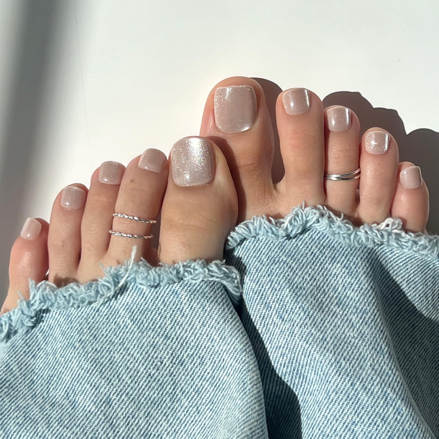 Glamnetic The Vow: úñas-pie nude-velvet, acabado lujoso para uso diario.