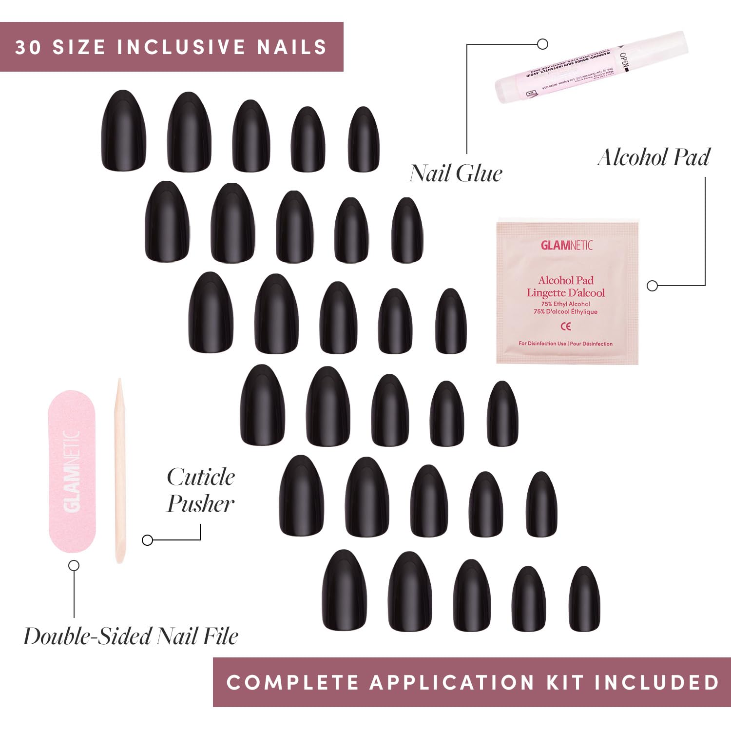 Glamnetic Boba durabilidad de hasta dos semanas con cuidado.