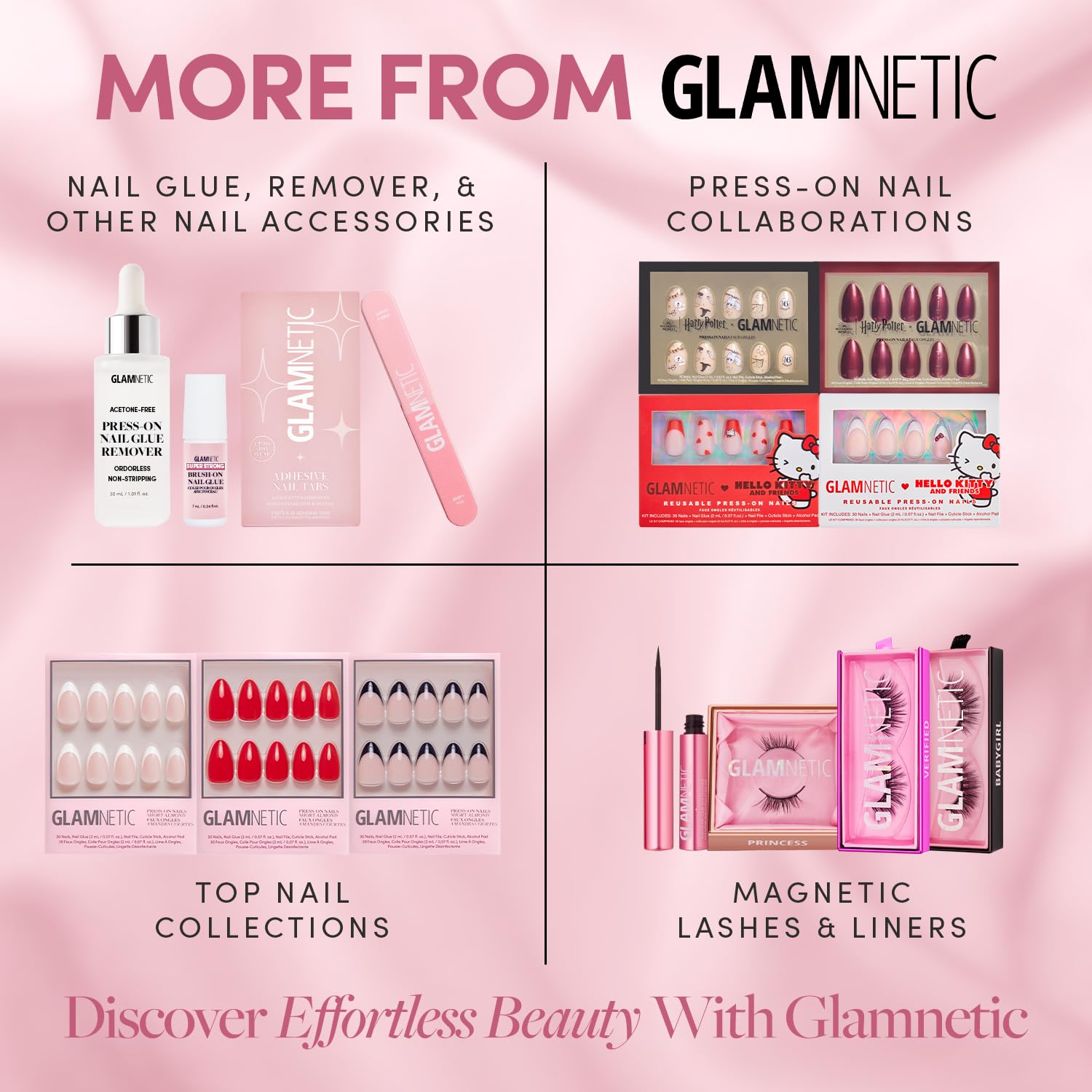 Glamnetic storage box keeps nails organized and reuse-ready.