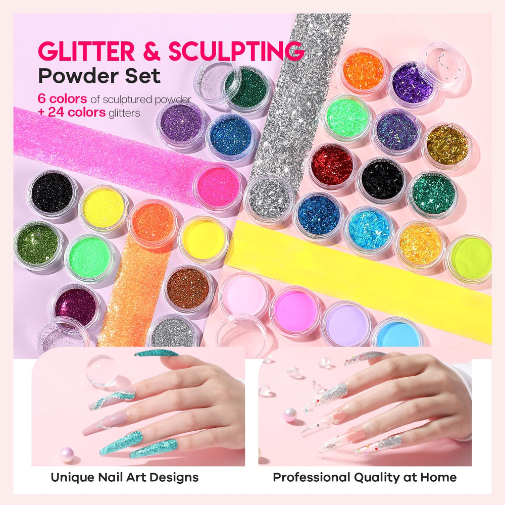 Glamonade acrylic nail kit keratin vitamin E castor oil benefits.
