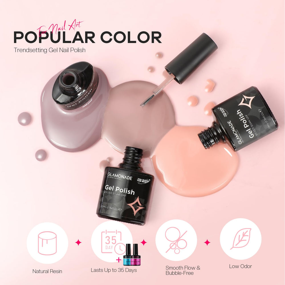 Glamonade acrylic nail kit step-by-step guide for beginners and pros.