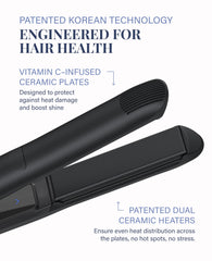 GlamPalm GP201T LED digital display shows precise temperature control.