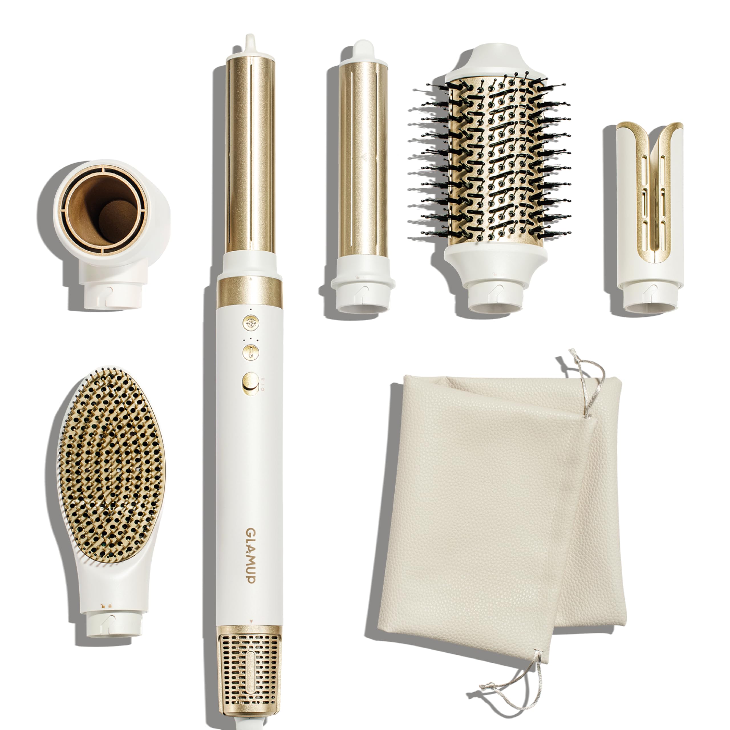 GlamUp GLAMUP 6 in 1 Hot Air Styler front view for fast salon-like drying and styling