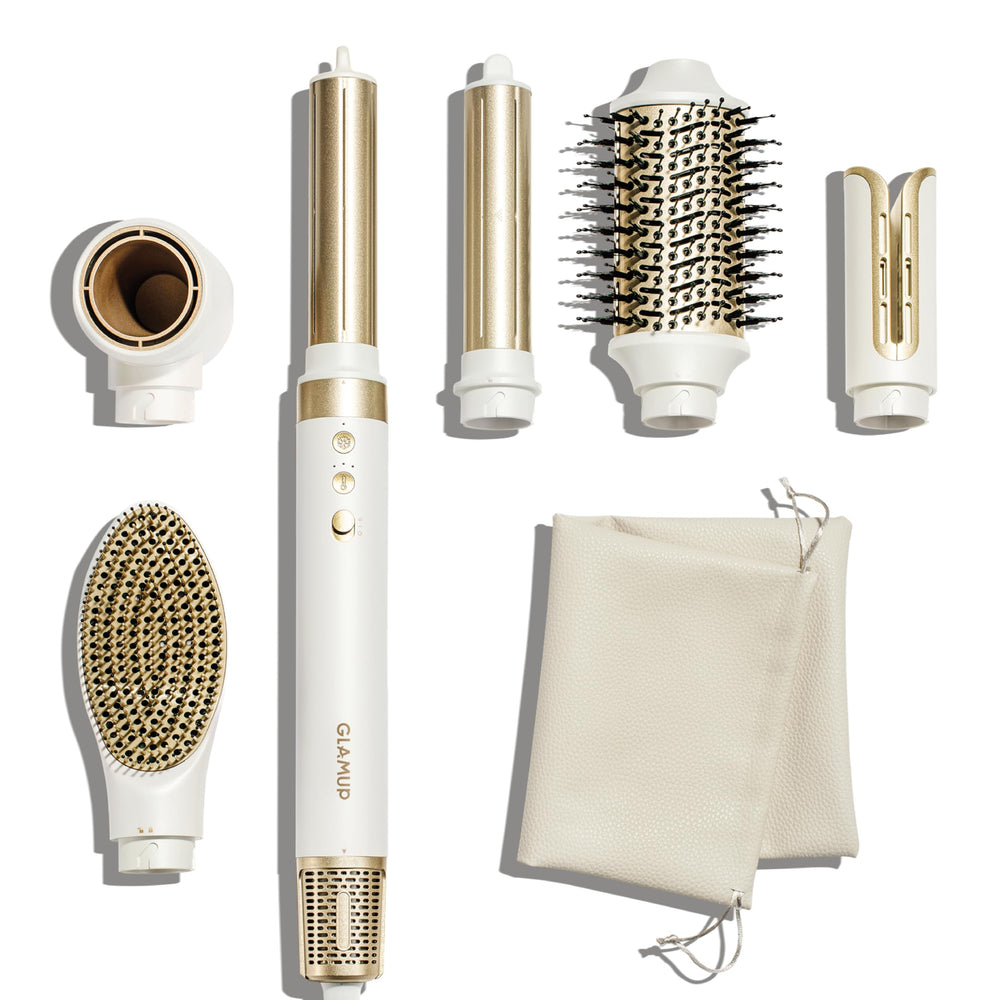 GlamUp GLAMUP 6 in 1 Hot Air Styler front view for fast salon-like drying and styling