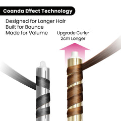 GlamUp volumizer adds frizz-free volume and lift