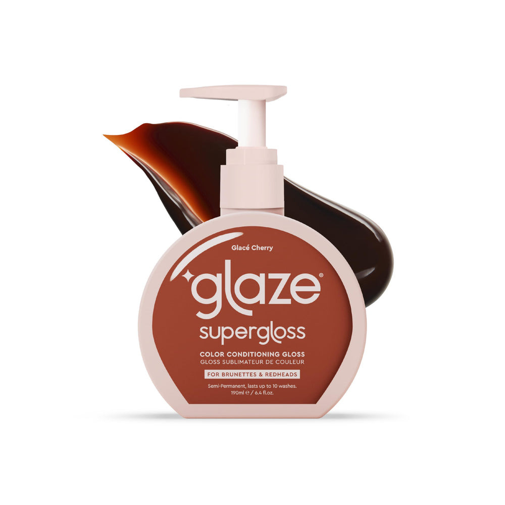 Glaze Supergloss dispensing pump for easy, mess-free application and precise color