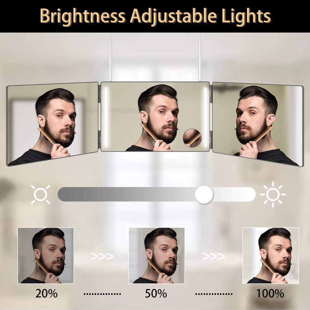 GLDDAO three-sided angles highlight every hair from all sides.