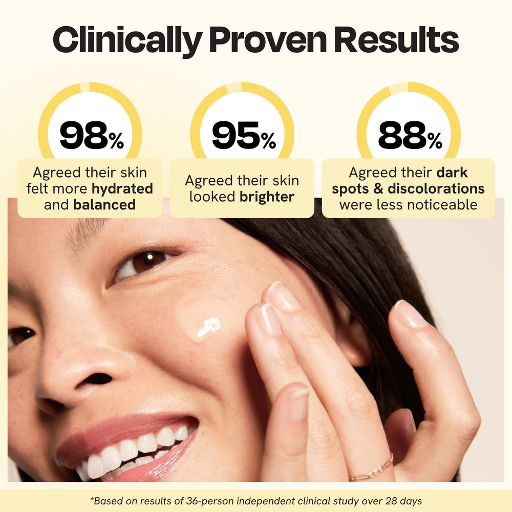 Gleamin serum with hyaluronic acid and niacinamide for hydration and texture