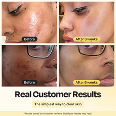 Gleamin Vitamin C Clay Mask applicator brush highlights easy 10-minute routine.