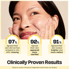 Gleamin Vitamin C Face Wash 2percent-salicylic-acid promotes gentle exfoliation