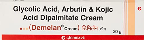 Glenmark Demelan Cream hyperpigmentation packaging displayed for targeted tone evening.