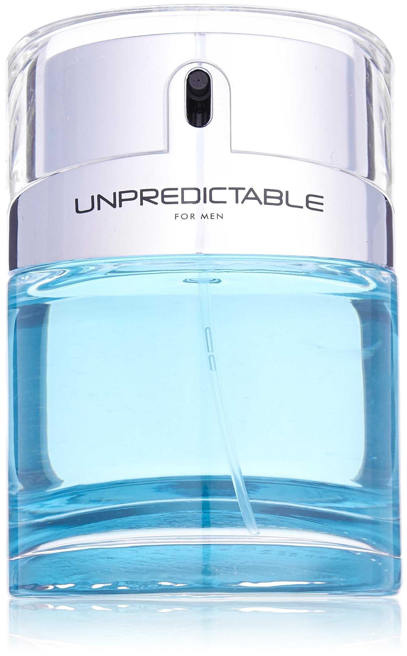 Glenn Perri Unpredictable bottle front highlighting premium packaging and lasting appeal.