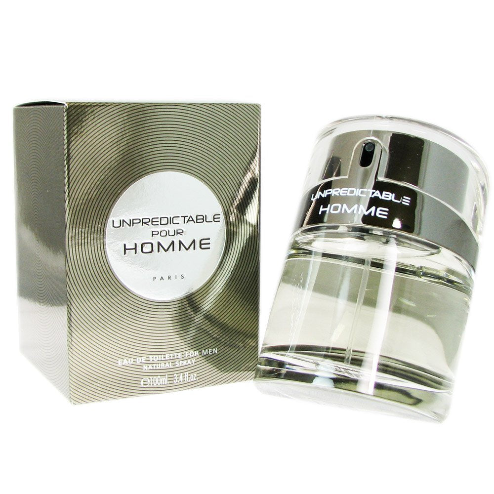 Glenn Perri Unpredictable Pour Homme bottle-front view for daily wear and confident scent