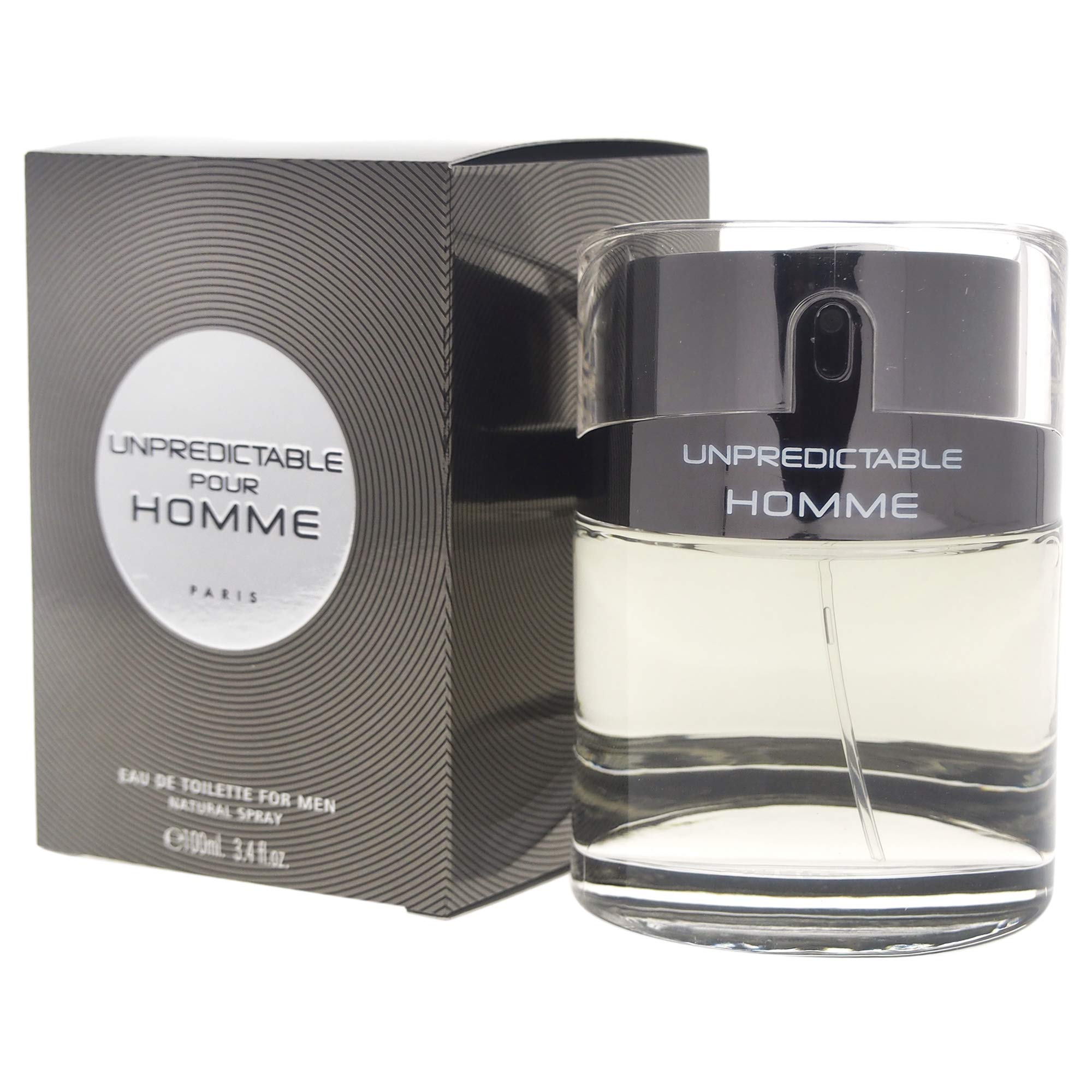 Glenn Perri Unpredictable Pour Homme box-packaging showcases premium presentation and gift-ready appeal