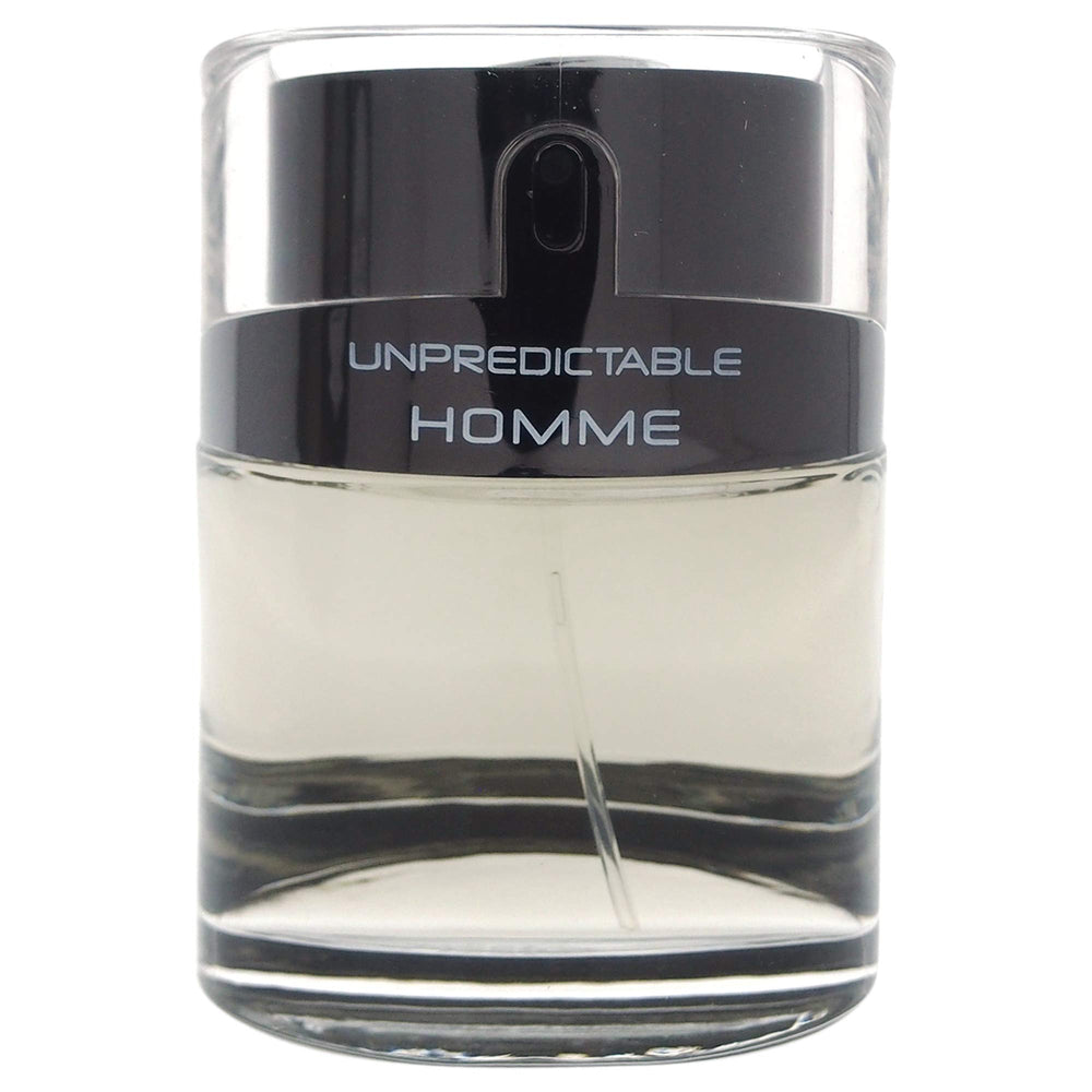 Glenn Perri Unpredictable Pour Homme spray-application demonstrates a long-lasting aromatic aura