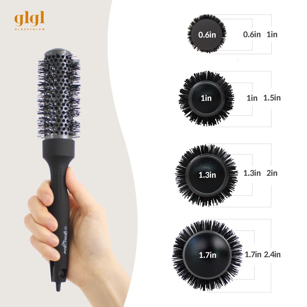 GLGL built-in parting pin helps clean sections during styling.