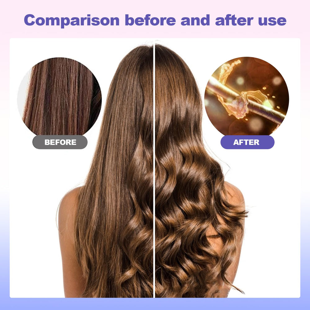 GLIGAM wide temperature range supports versatile styling for different hair types.