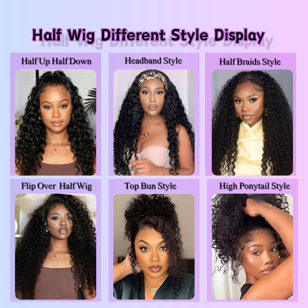 Glimeer deep wave with 200-density fullness for a bold look.