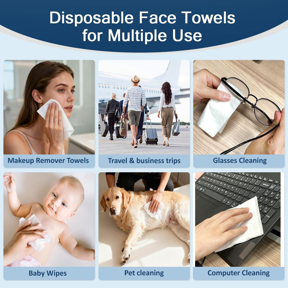 GLIMGLINT Face Towels makeup-remover-wipes enable quick, mess-free makeup removal.