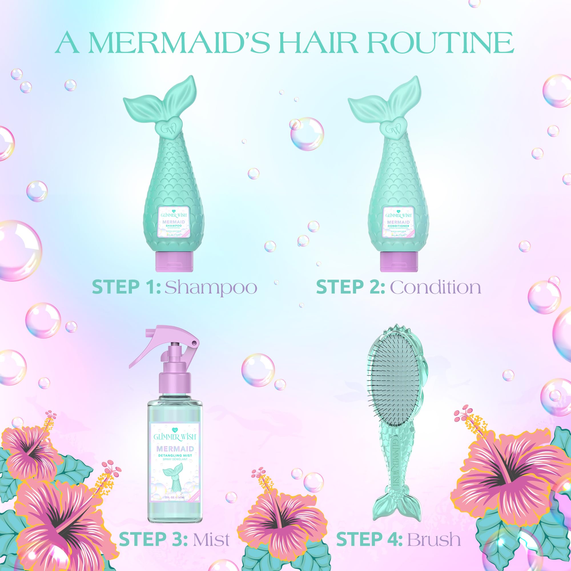 Glimmer Wish cruelty-free beauty for kid-friendly routine.