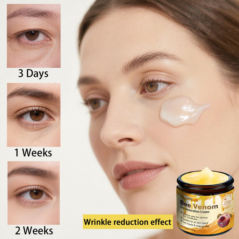 Gliowia Bee Venom Cream absorbed quickly for makeup-ready skin