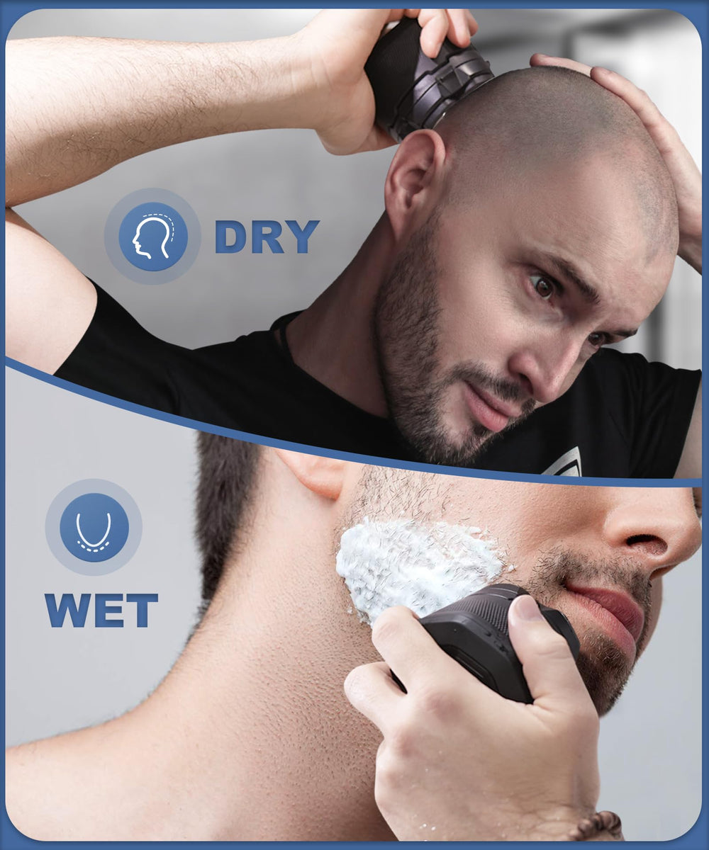 GLLAVA head shaver shower-use for wet or dry grooming