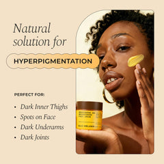 Glo Melanin Nourishing Face Cream closeup texture shows smooth, lightweight formula.