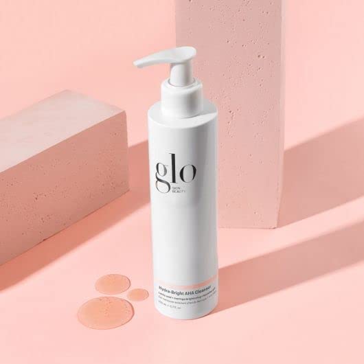 Glo Skin Beauty Hydra-Bright AHA Cleanser moringa seed extract nourishes skin during cleanse
