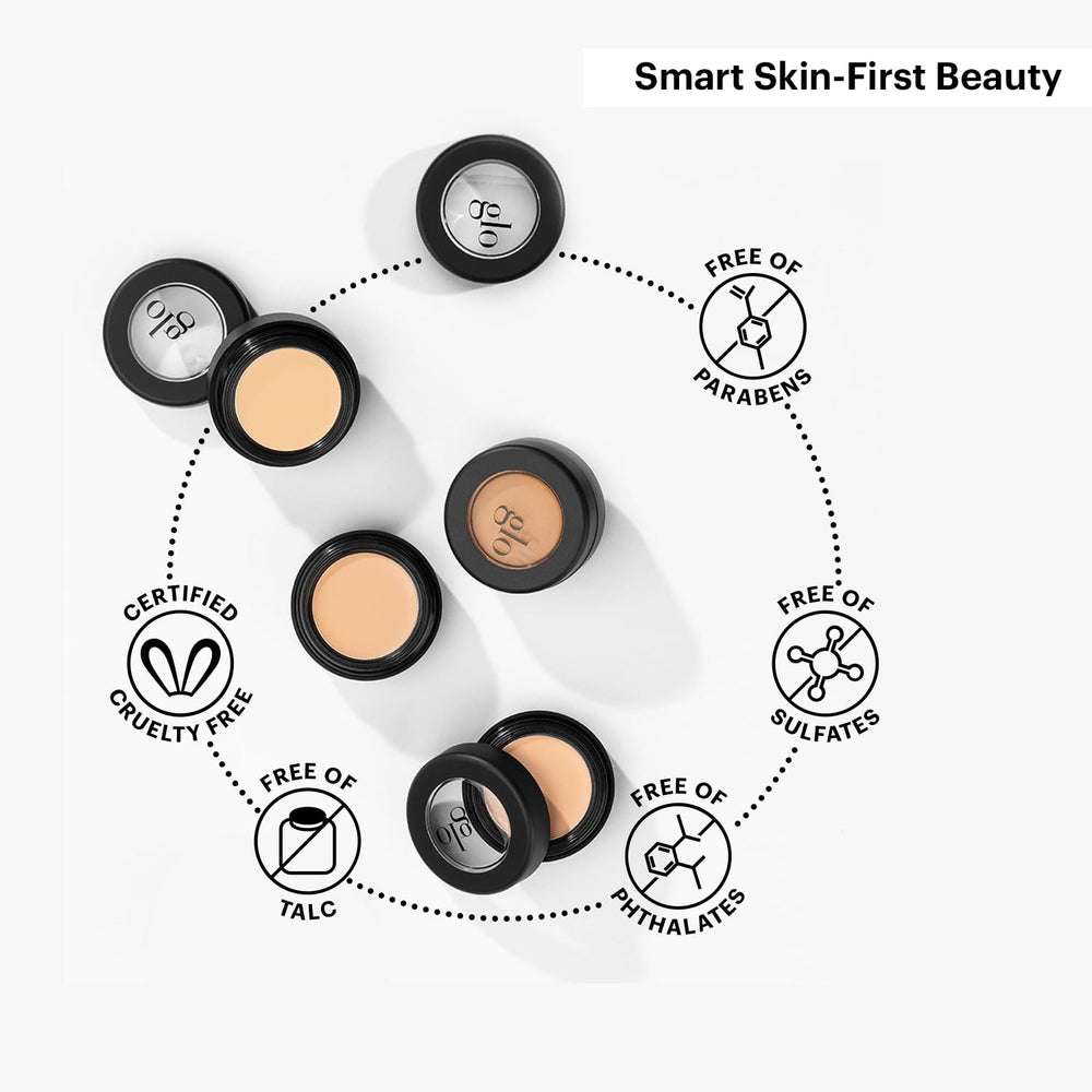 Glo Skin Beauty Camouflage Concealer Sand on dark spots for even skin tone.