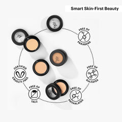 Glo Skin Beauty Camouflage Concealer Sand on dark spots for even skin tone.